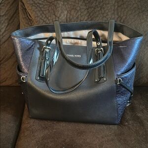 Michael Kors Navy Tote Bag